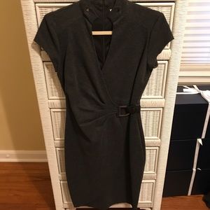 Dark Grey Sweater Dress